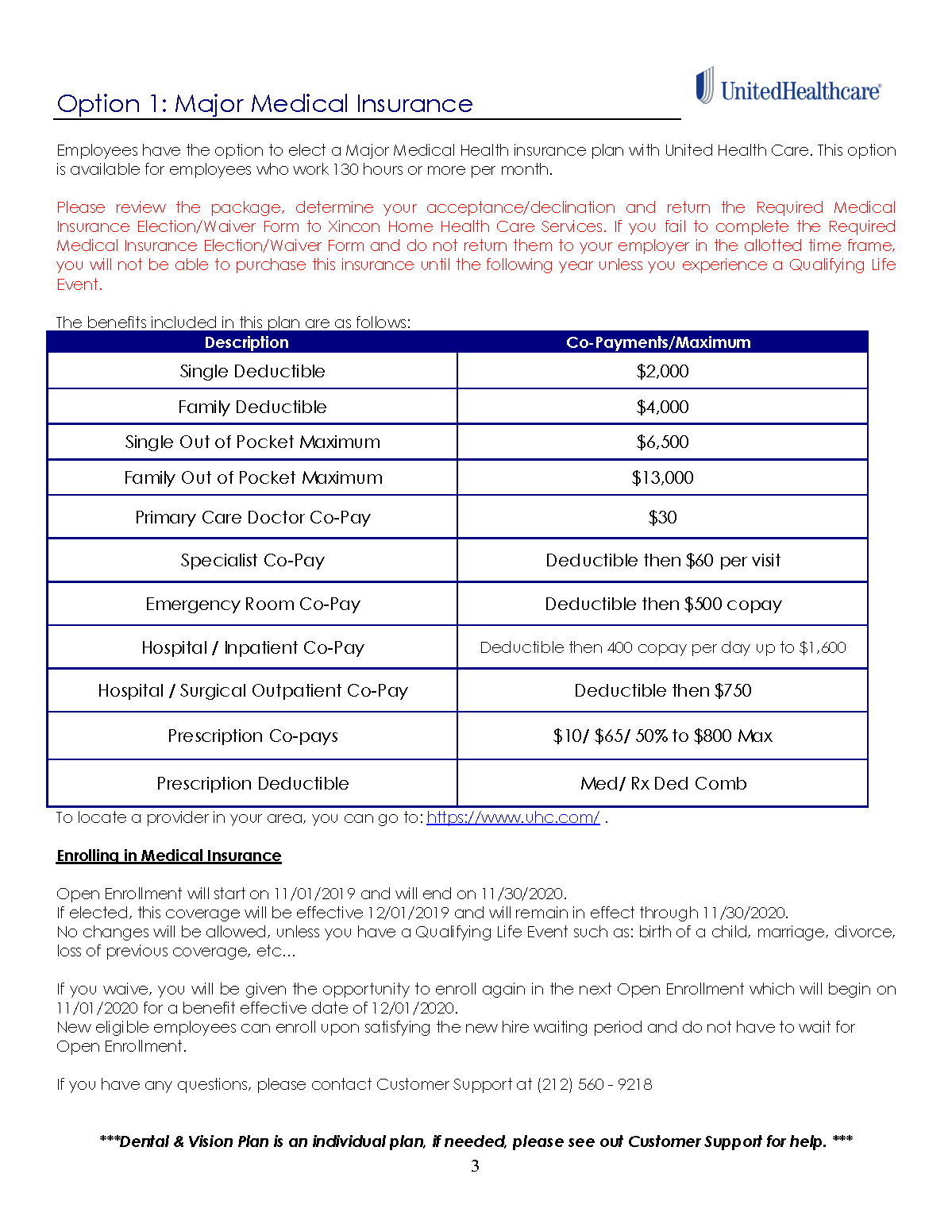 2020 Xincon Hhapca Benefit Notice Xincon 